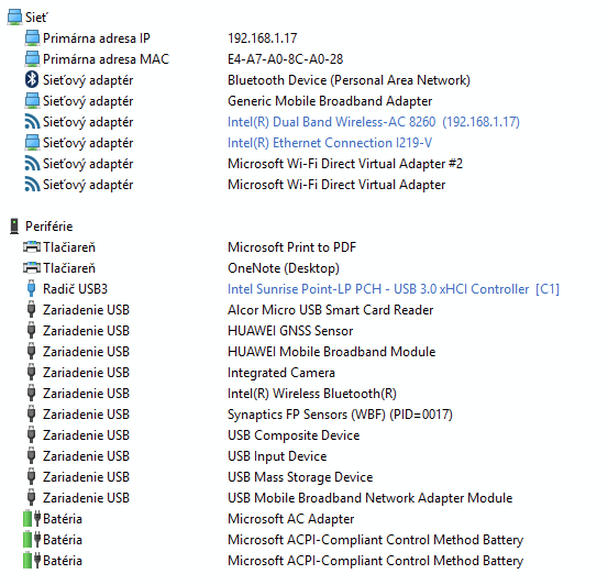 Notebook Lenovo ThinkPad X260 - 13