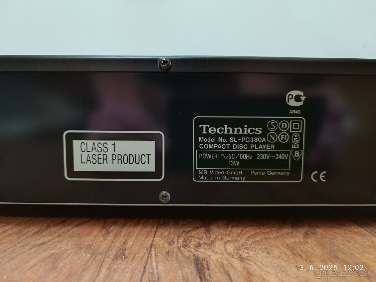 TECHNICS SL-PG380A - 13