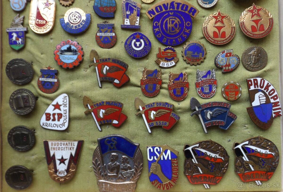 rozličné druhy - odznaky - 13