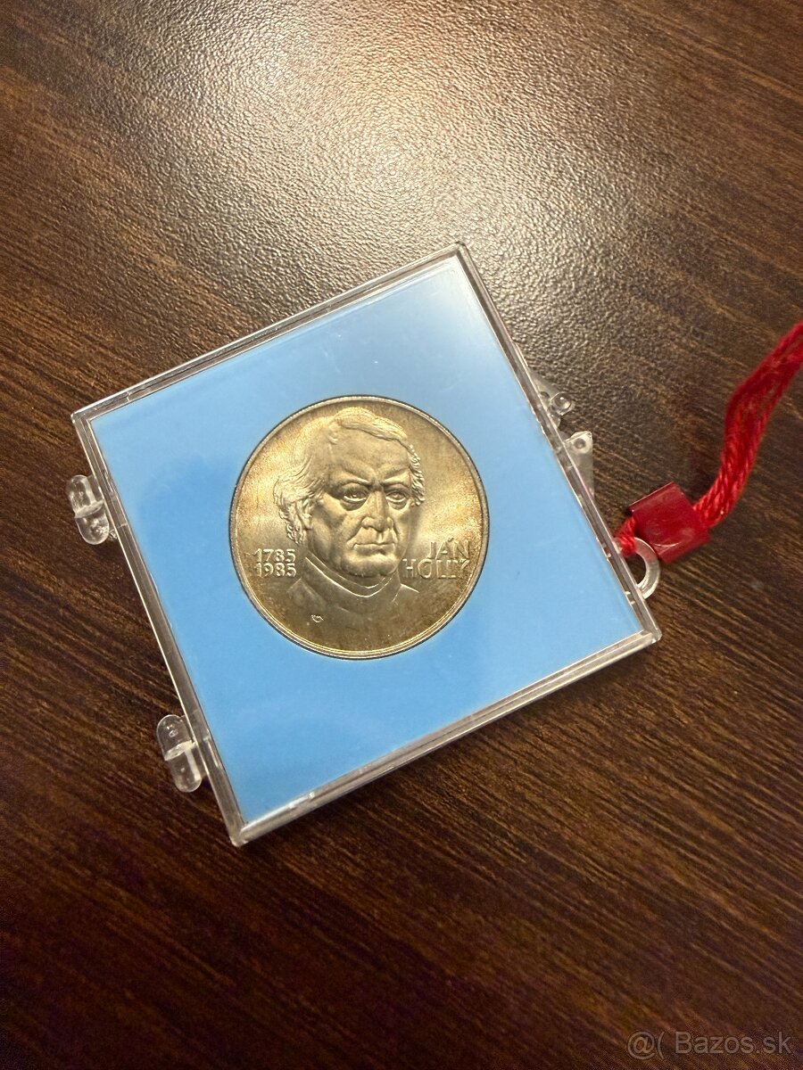 strieborne mince prof - 13