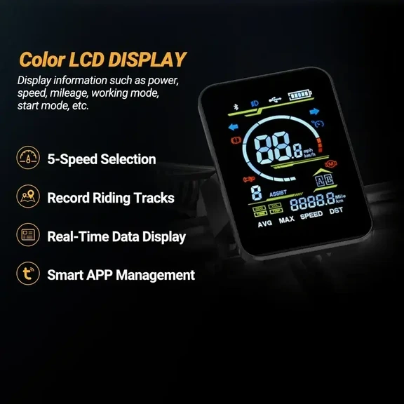 Elektrický bicykel Headeer BK20 - 13