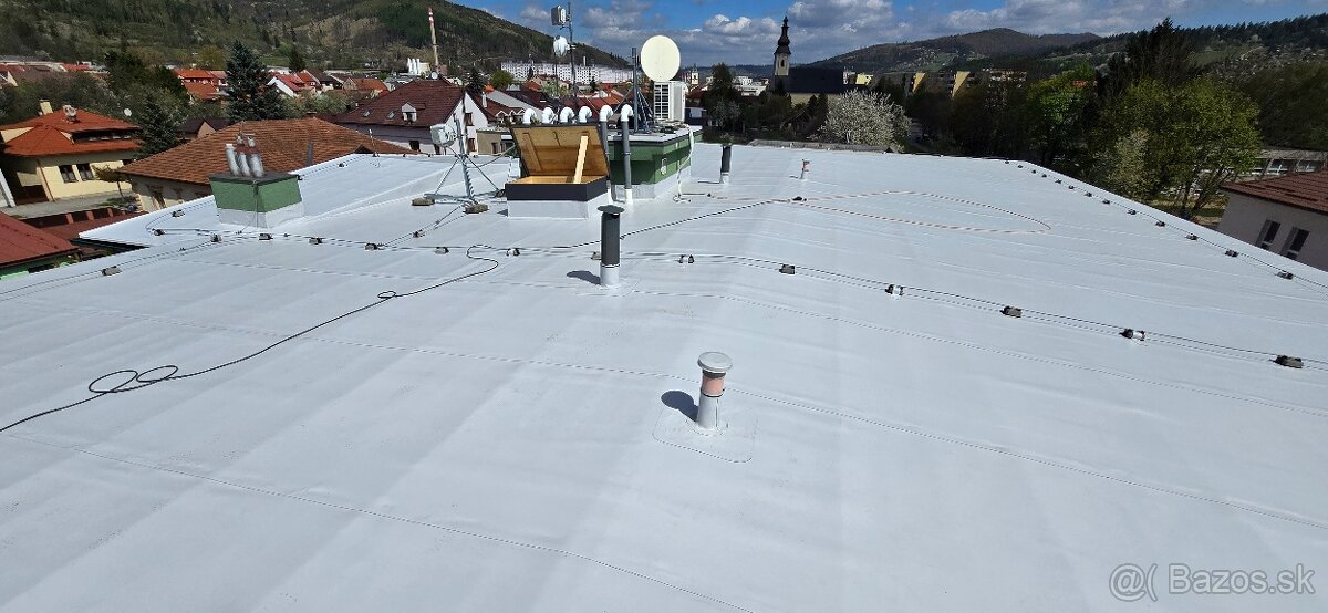 PVC/TPO hydroizolácie plochých striech - 13