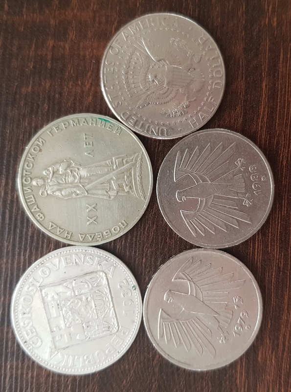 rôzne mince - 13