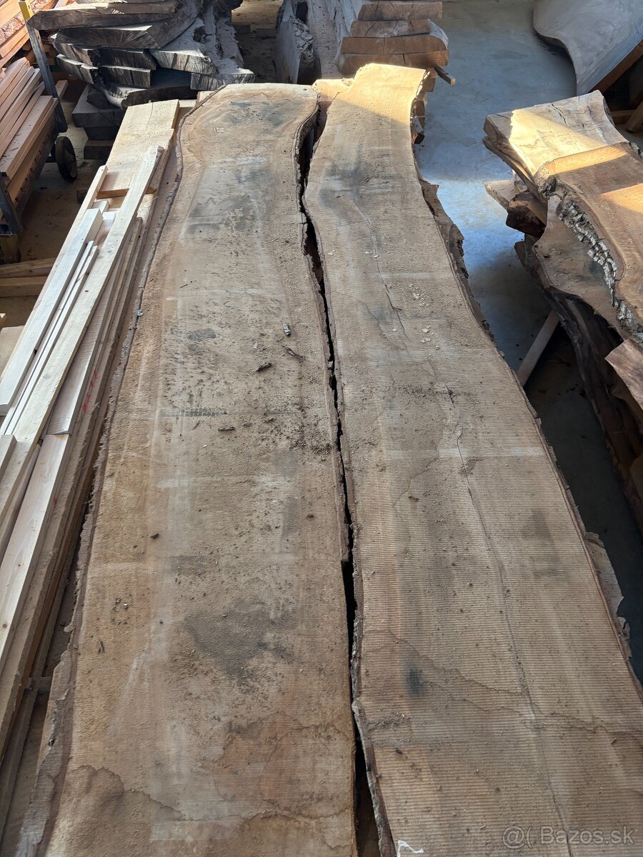 Vysušené orechové fošne, orech, 52 a 60 mm - 13