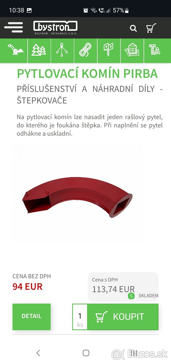 štiepkovač Bystroň Pirba + záruka 1rok - 13
