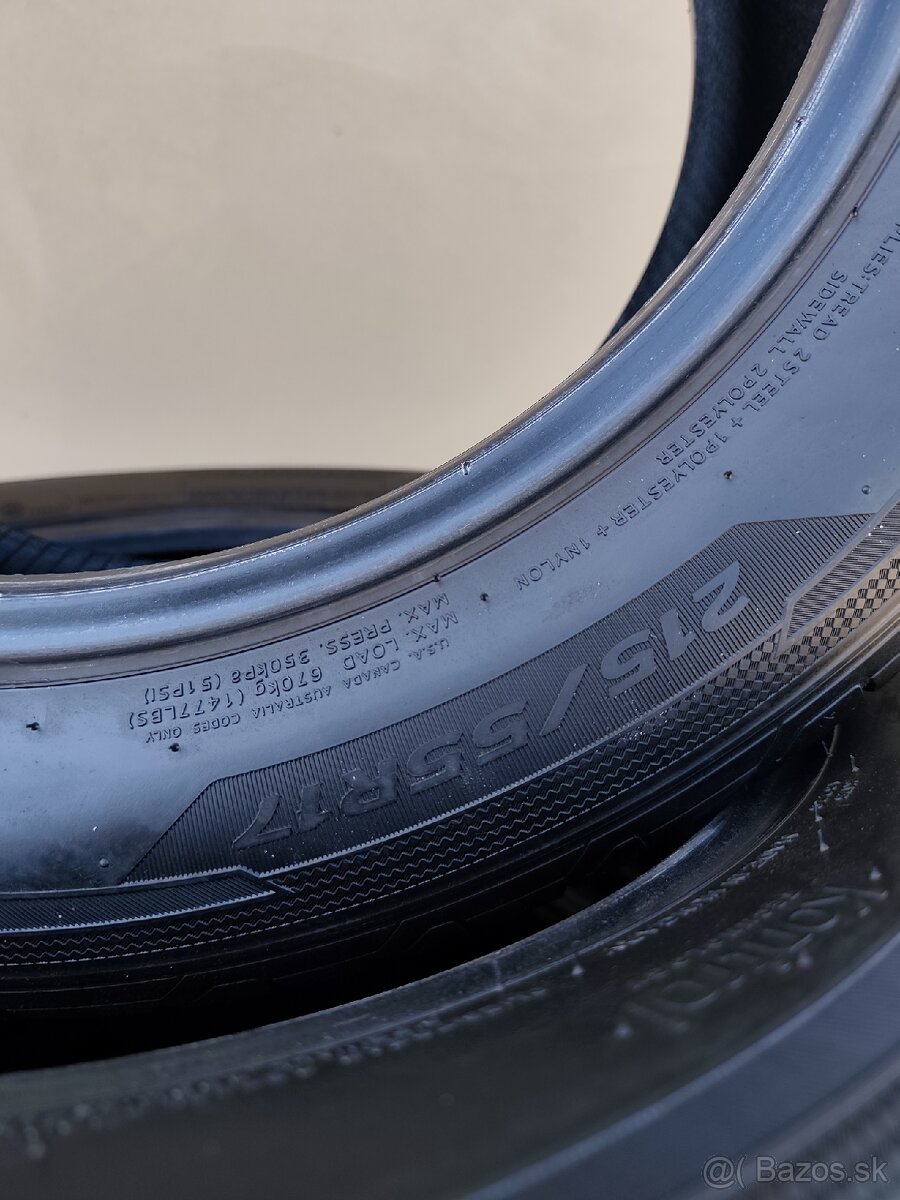 215/55R17 Letné pneumatiky Hankook - 13