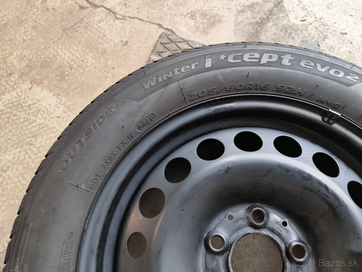 Sada disky Mercedes+pneu 205/60 16" - 13