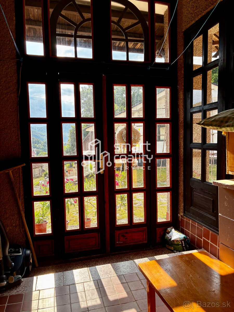 Na predaj rodinný dom s veľkým pozemkom – Vyhne, časť Pesera - 13