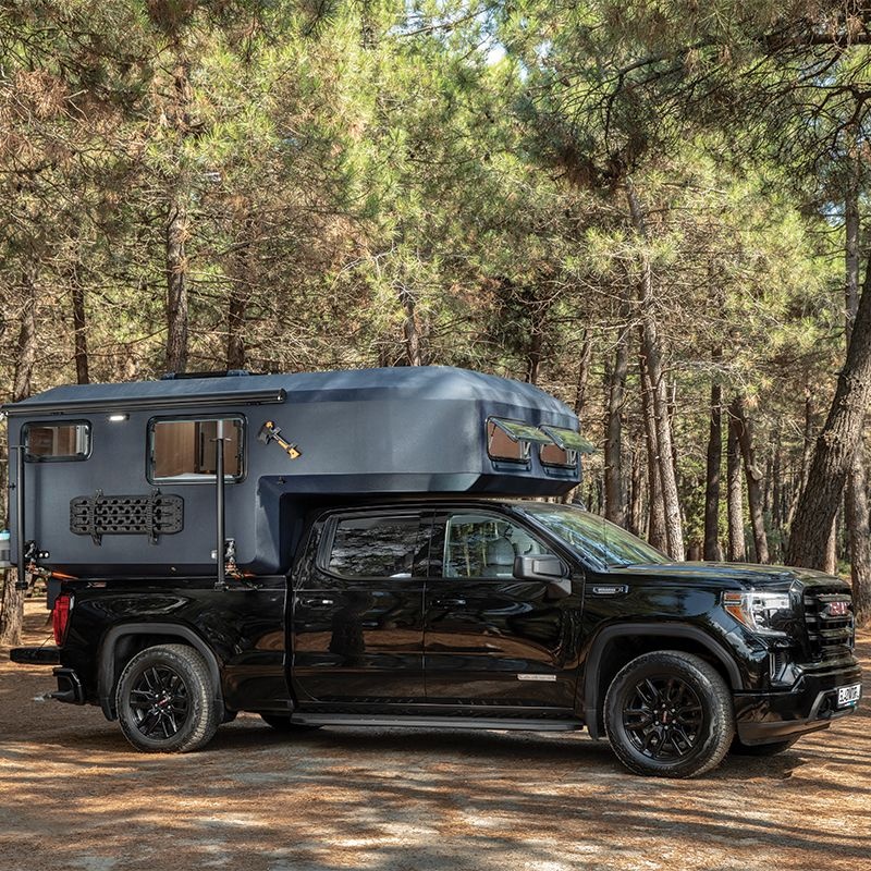 Obytná karavanová nadstavba- Gladiátor Pick Up Camper - 13