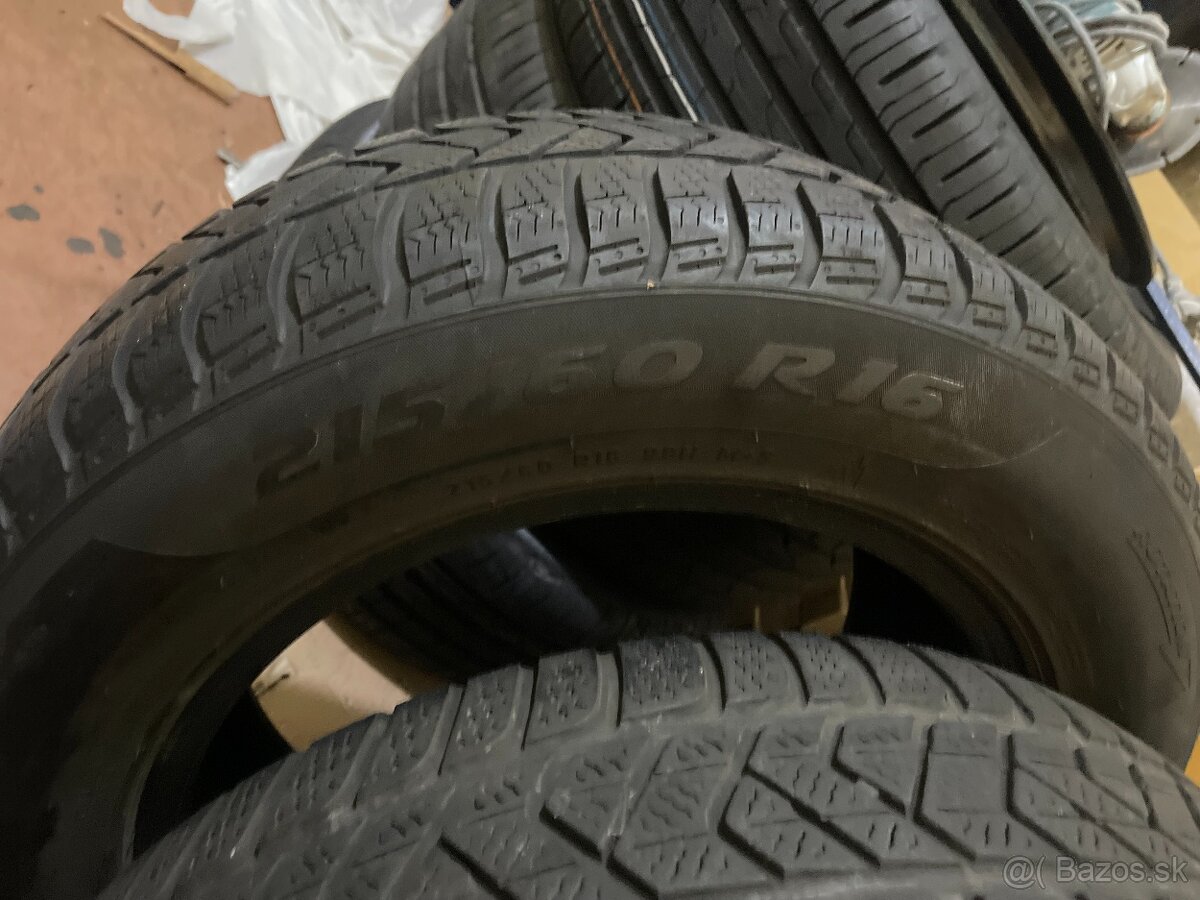 zimne pneumatky 215/60r16 - 13