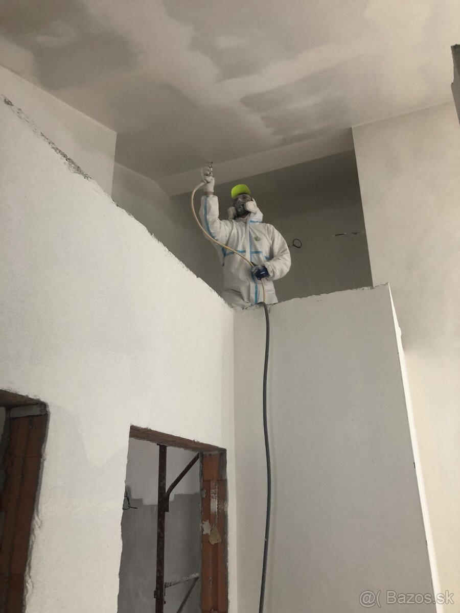 Airless malovanie / Strojové maľovanie - 13