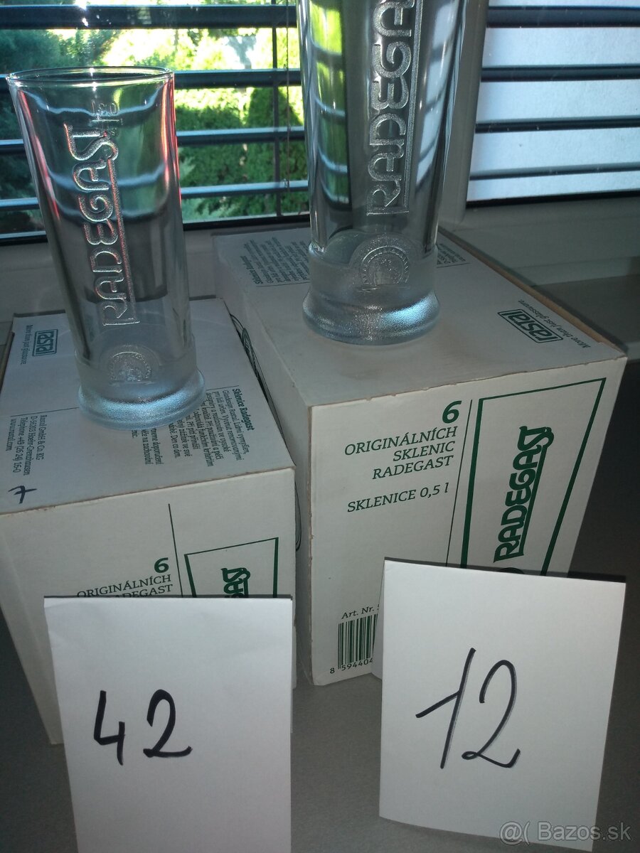 Pivné sklo nové nepoužité - 13