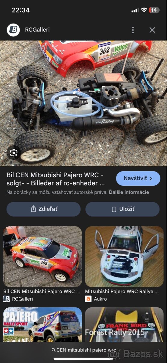 CEN Mitsubushi Pajero WRC Nitro 1:10 - 13