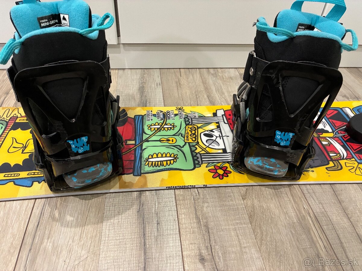 Detsky snowboard komplet - 13