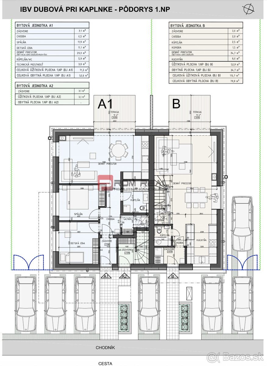4-izbový mezonet so záhradou v projekte PRI KAPLNKE – Dubová - 13