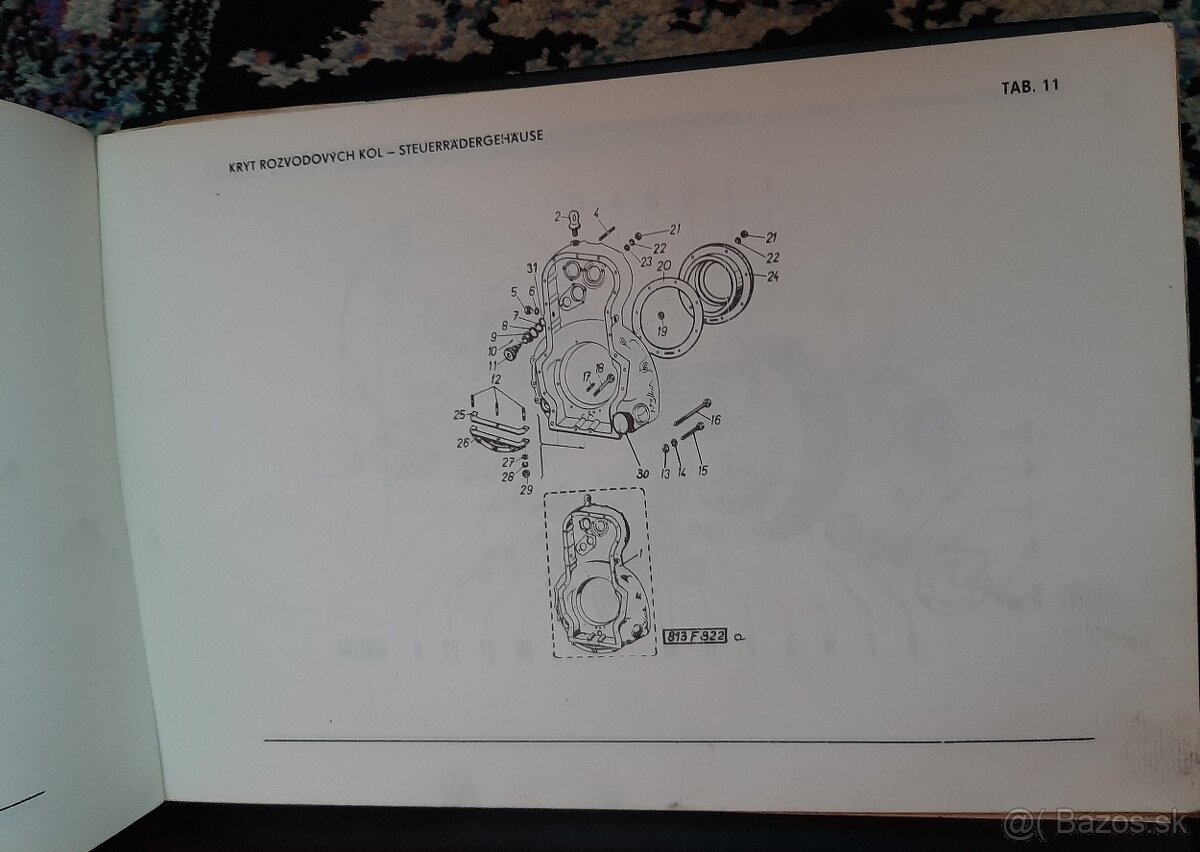 Katalóg Náhradných Dielov Tahaču Tatra 813 6x6 - 13