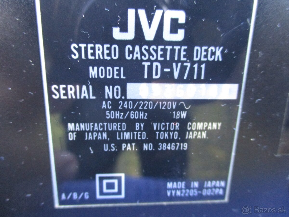 JVC TD-V711 - 13