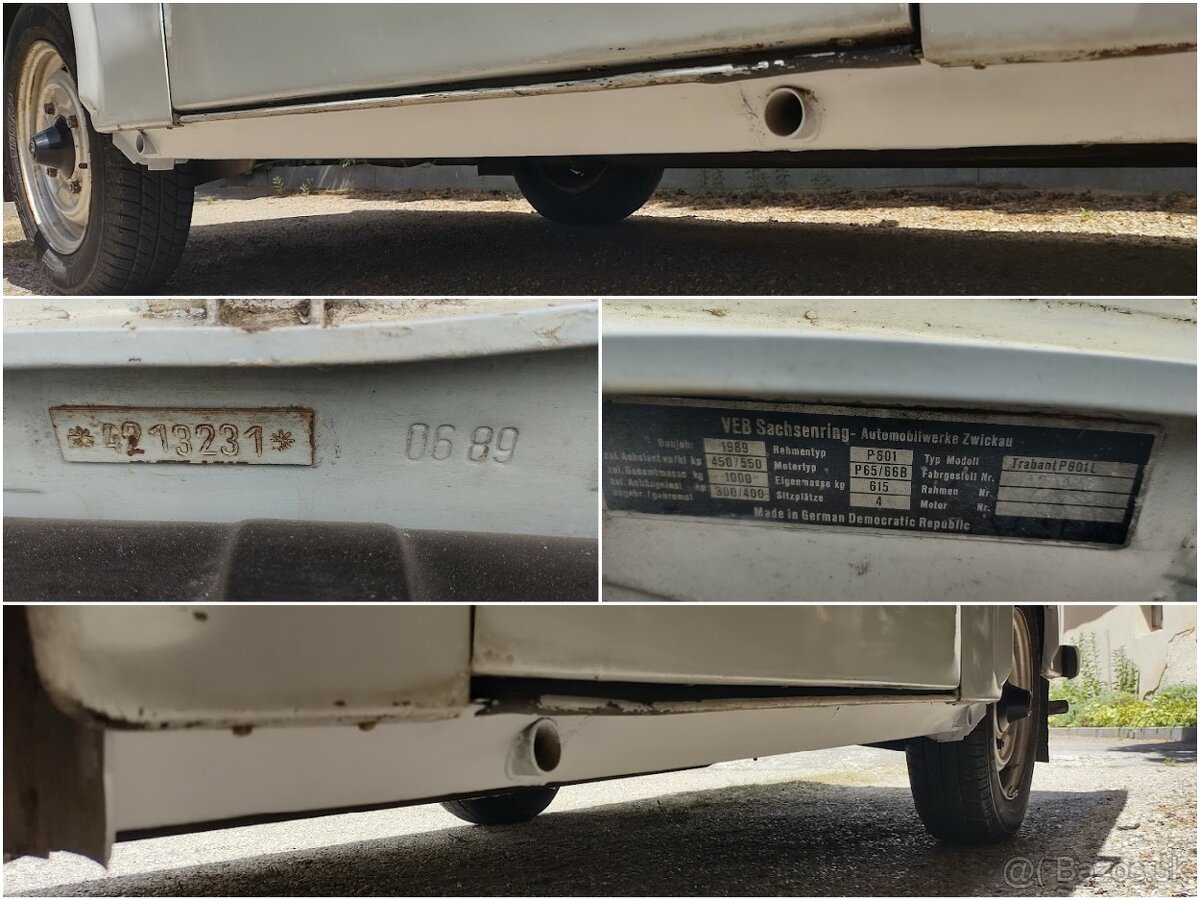 Predám TRABANT 601 - 13