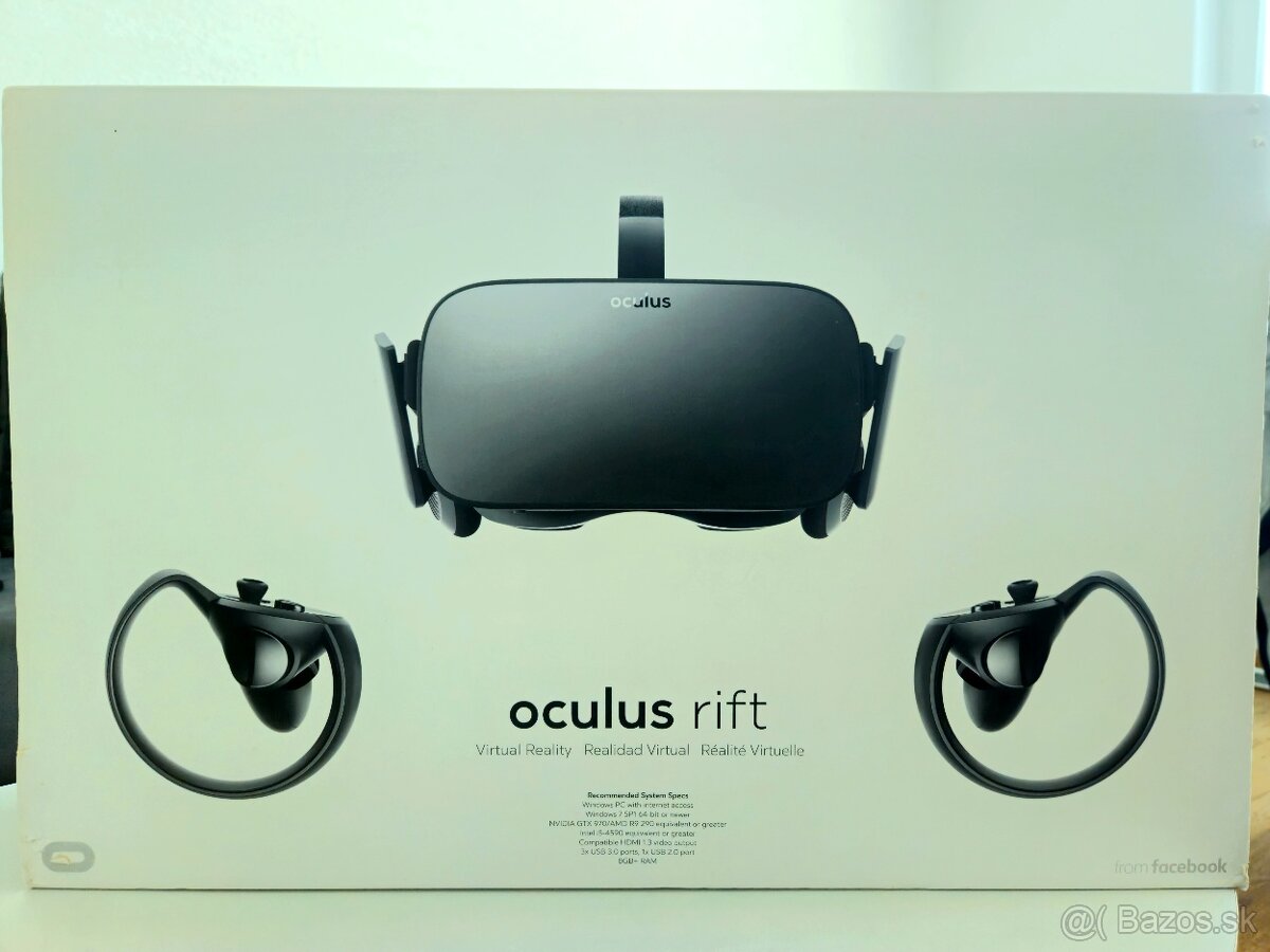 Oculus Rift CV1 – kompletný set - 13