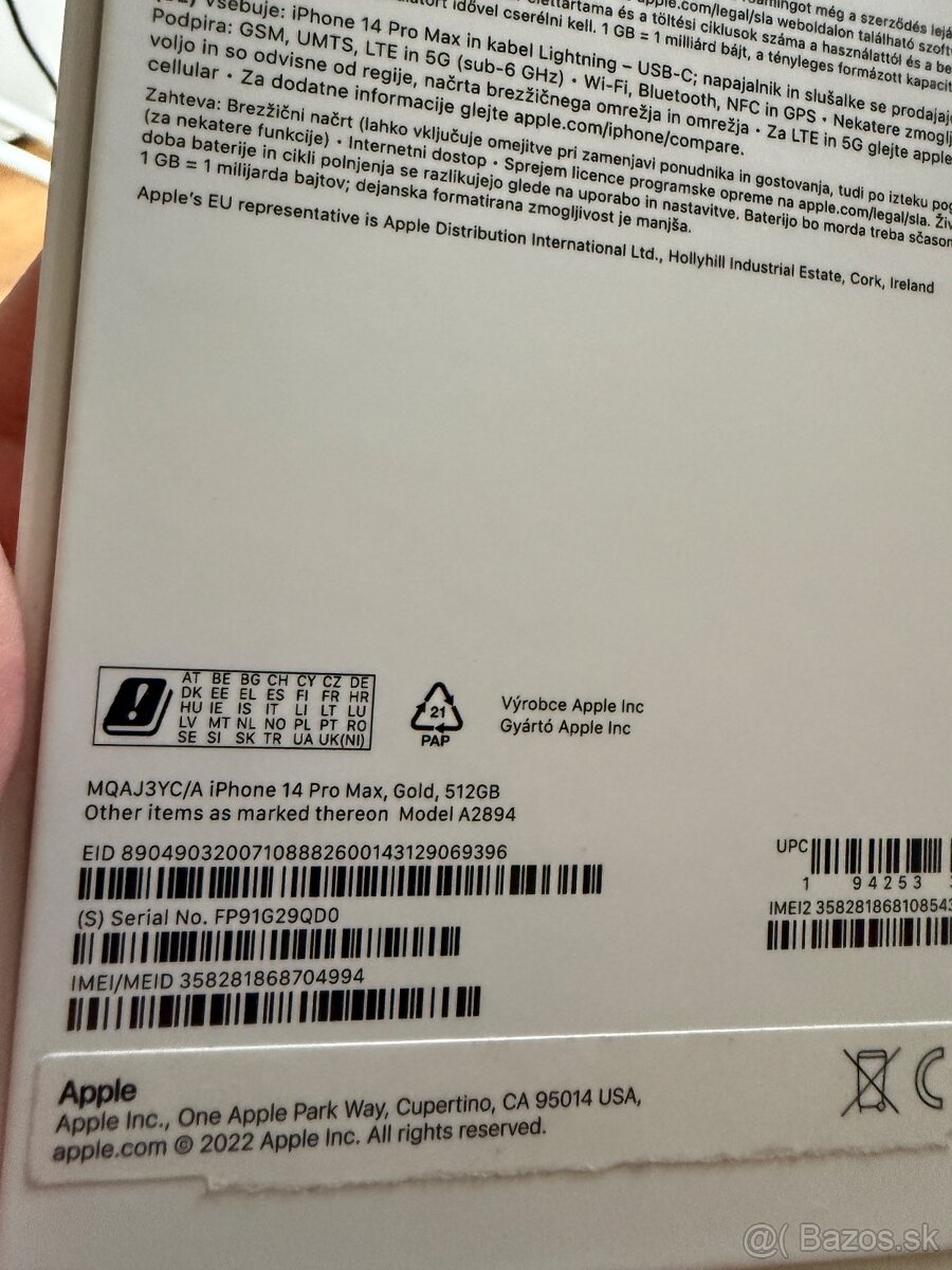 Predám iPhone 14 Pro Max 512 GB – Gold - 13