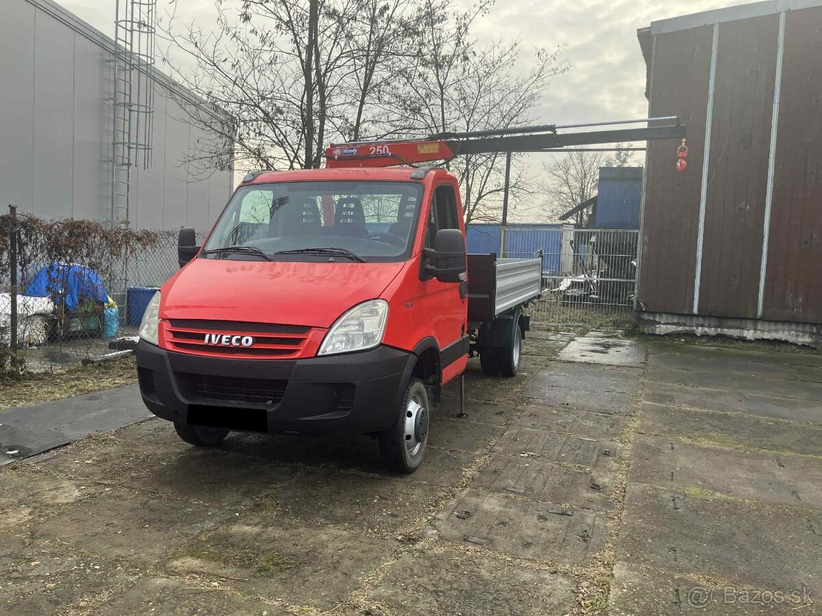Iveco daily 35C15 3stranný sklapač s hydraulickou rukou 1,7t - 13
