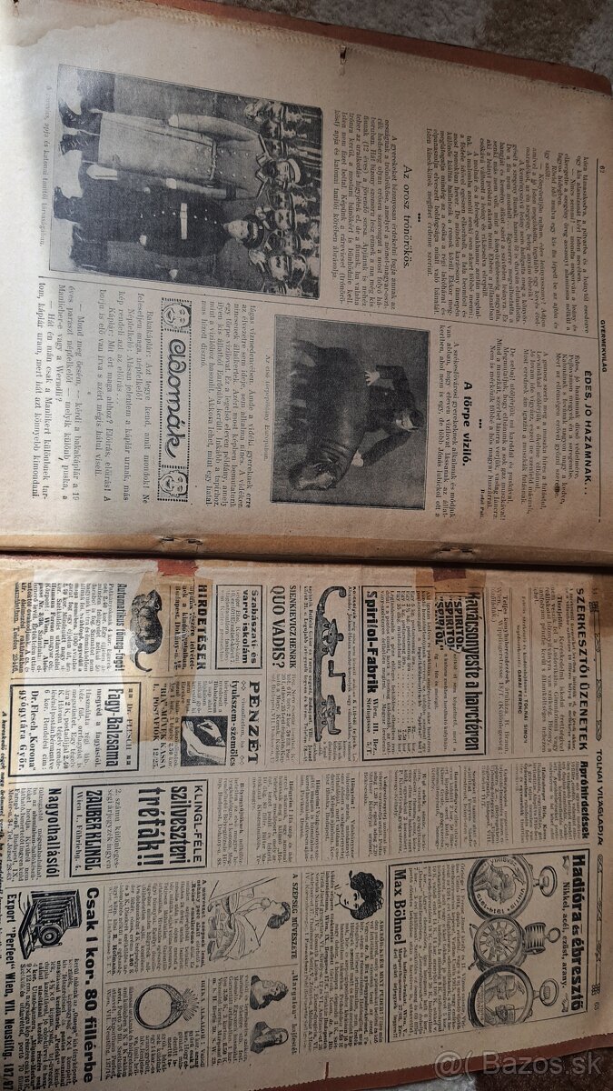 Unikatna publikacia Svetova vojna v madarcine. - 13