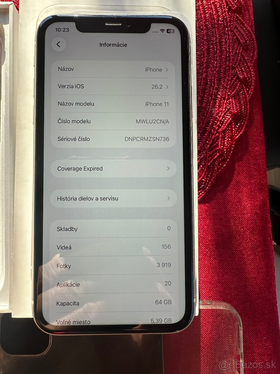 iPhone 11 White 64 GB - 13