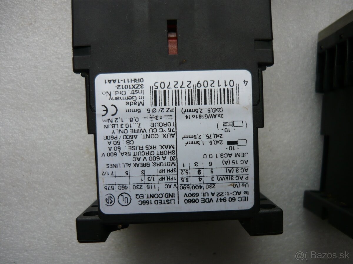 STYKAČ SIEMENS a ABB cena 4 euro - 13