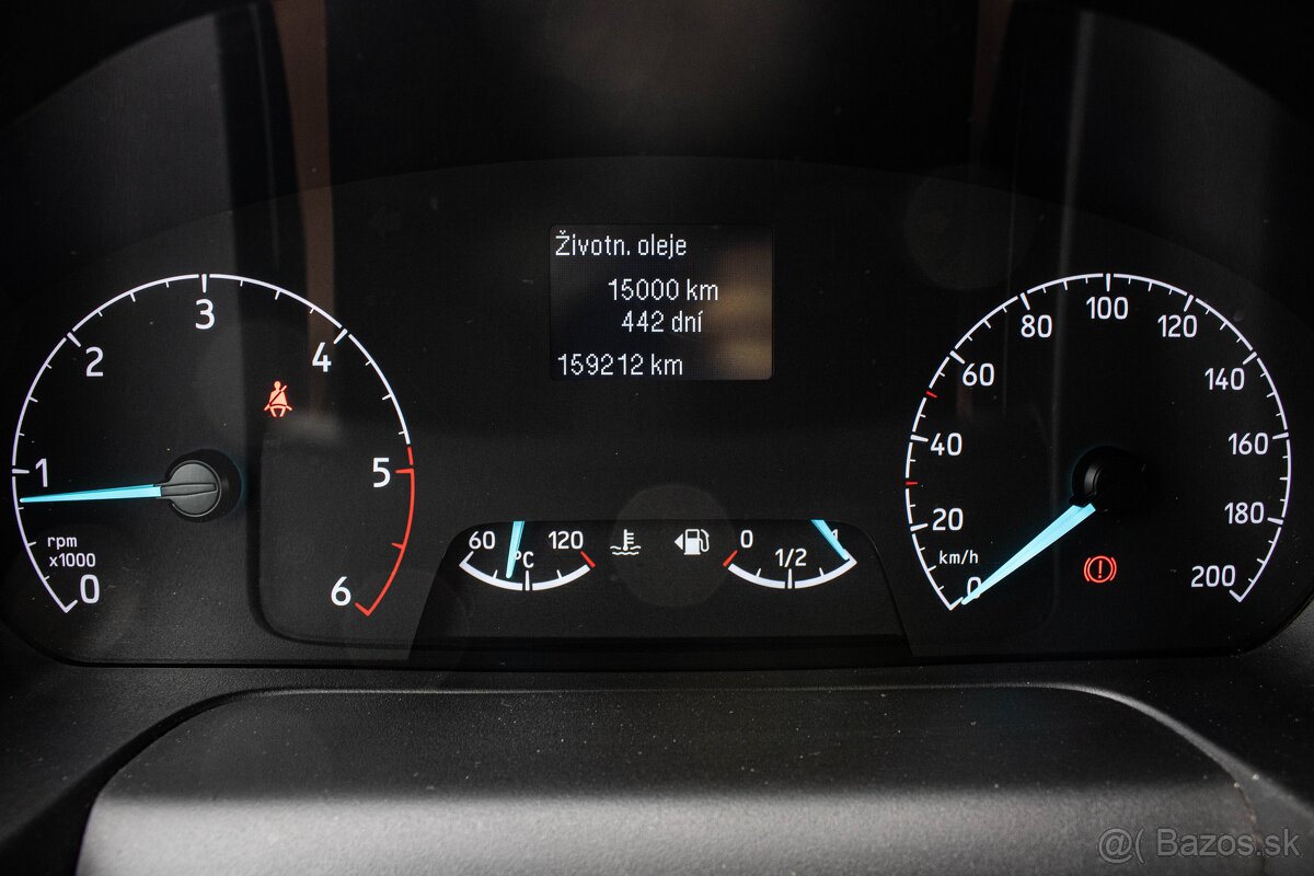 Ford Transit Custom 79kW M6, 9miest, 1. majiteľ, Nelakované - 13