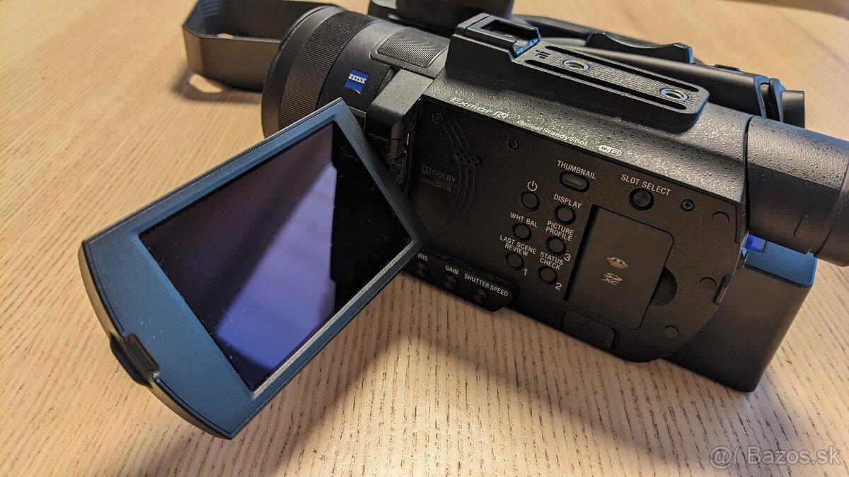 SONY PXW-X70, statív, Manfrotto MHXPRO-3W, RODE NTG3 - 13
