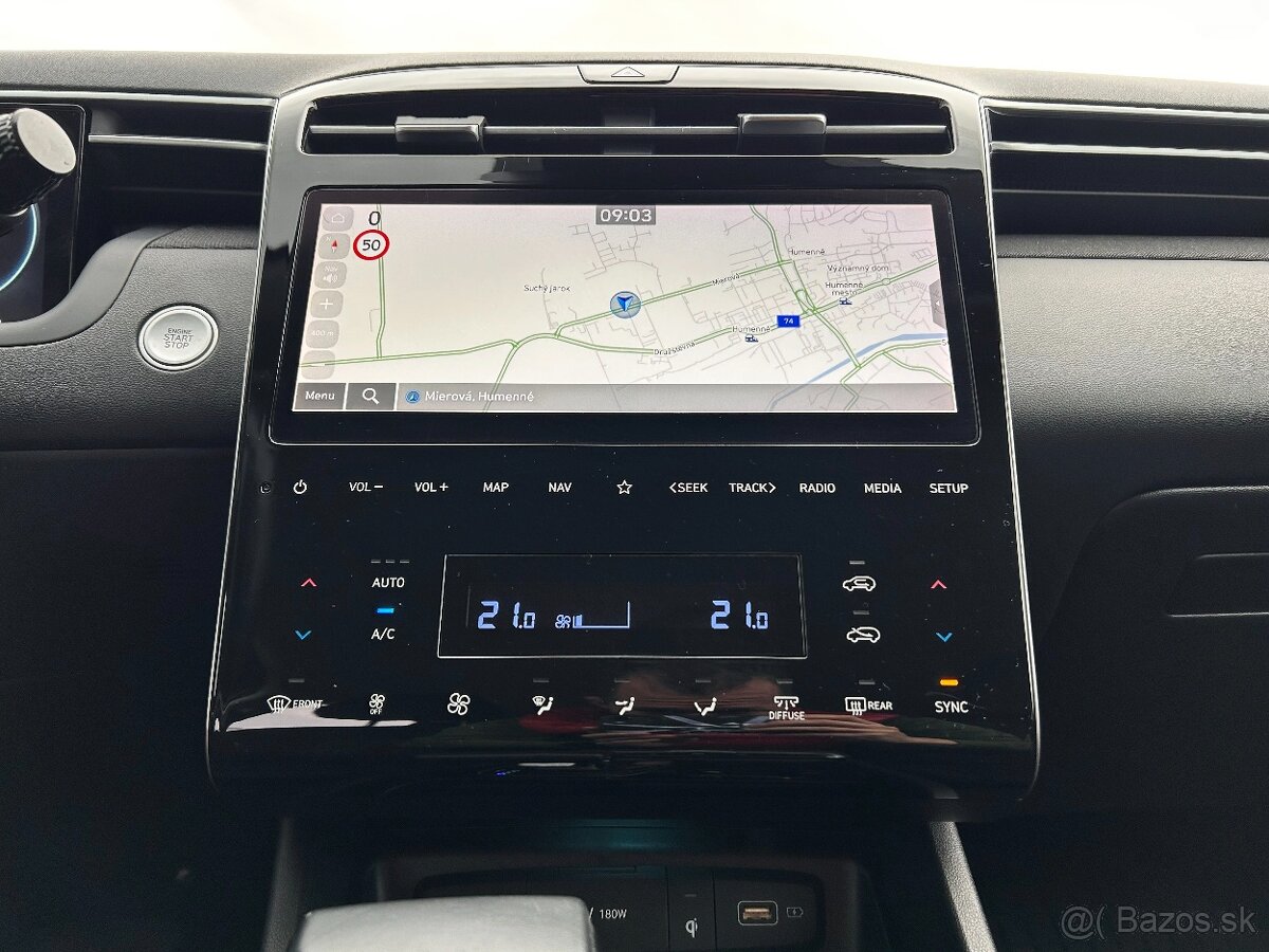 Hyundai Tucson 1.6 T-GDi 110kW 48V AT7 STYLE + Ťažné - 13