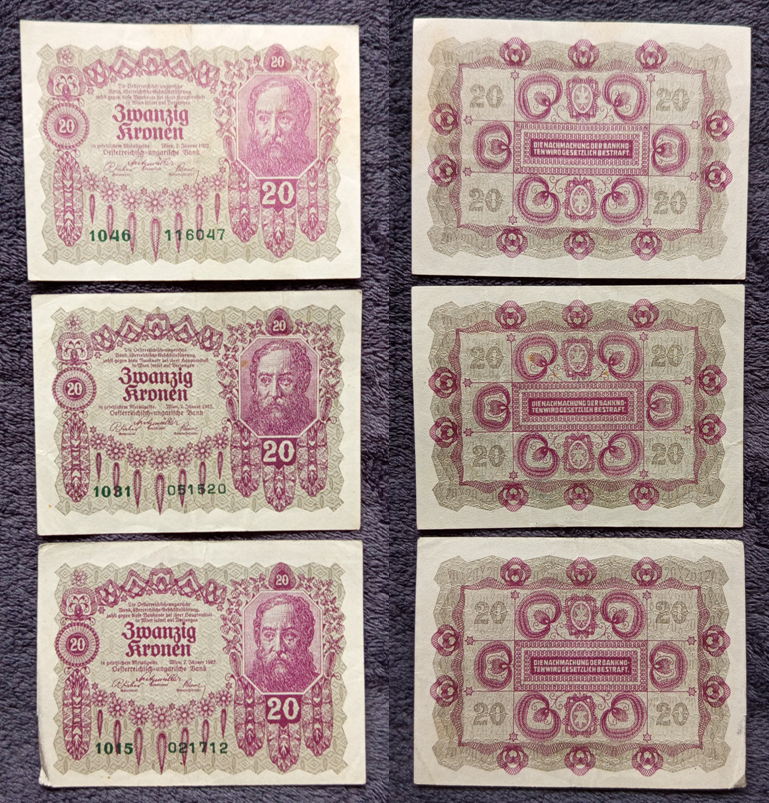 Bankovky Rakúsko - Uhorsko - 13