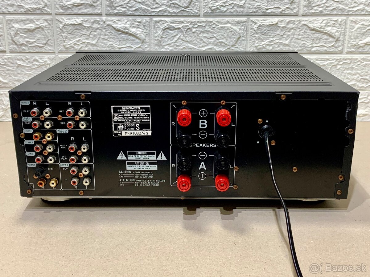 Pioneer A-777 …. Stereo zosilovač - 13