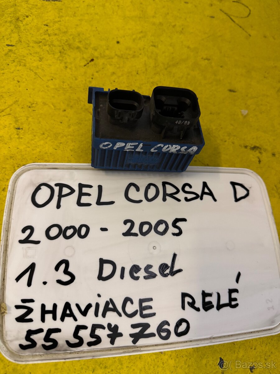 Opel Corsa D 2006-2011Corsa C 2000-2005 Corsa E 2015 - 13