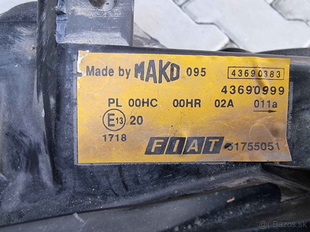 Fiat Doblo predná kapota - 13