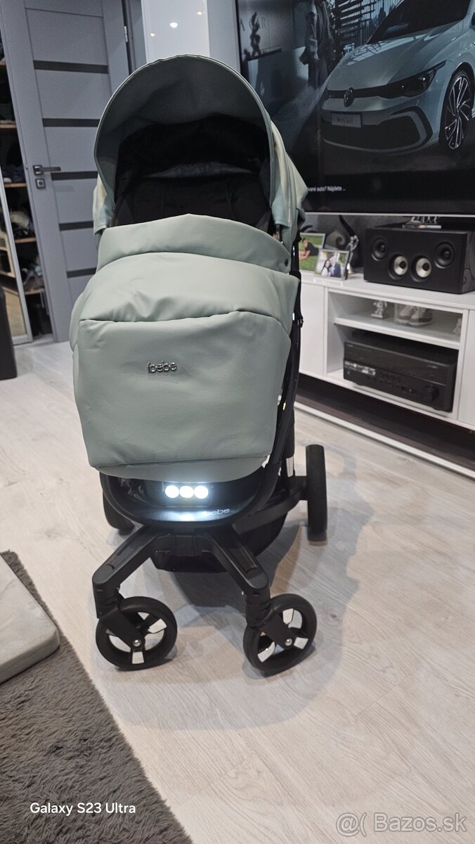 Ibebe elektricky kočík ako novy - 13