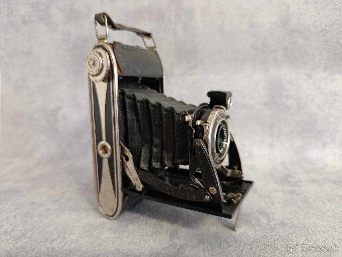 Historický měchový fotoaparát Agfa Billy Record - 13