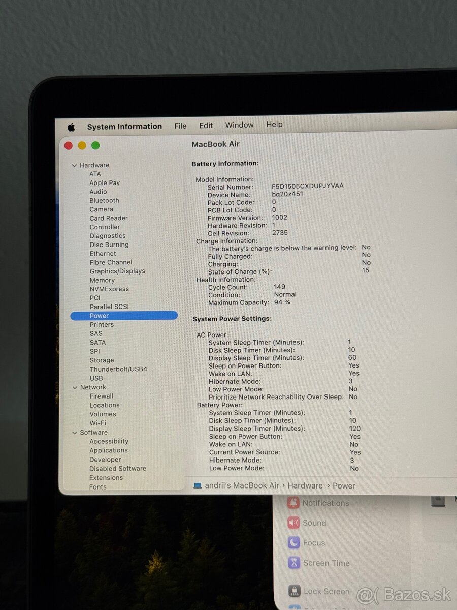 Apple MacBook Air M1 (2020) – top stav - 13