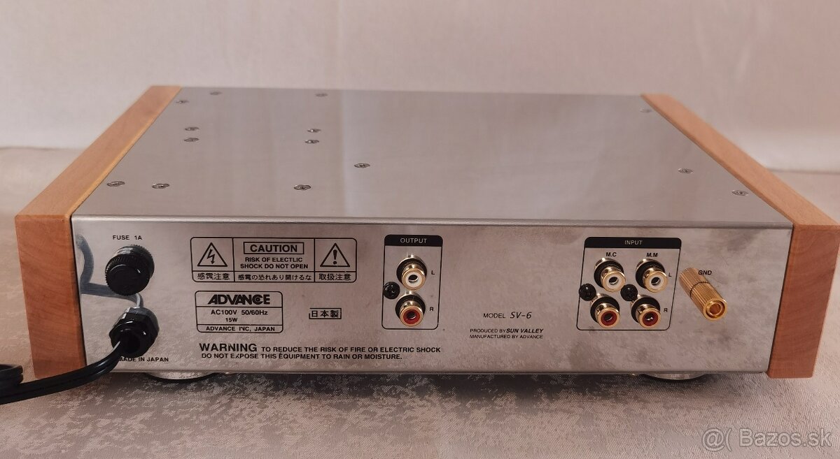 Gramofónový predzosilovač - Luxman, Triode, SunValley - 13