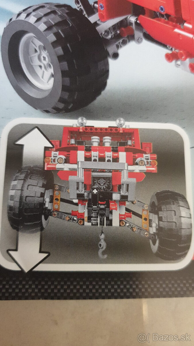 Skladačka - uplná kópia lega Technic 42029 Pick up - 13