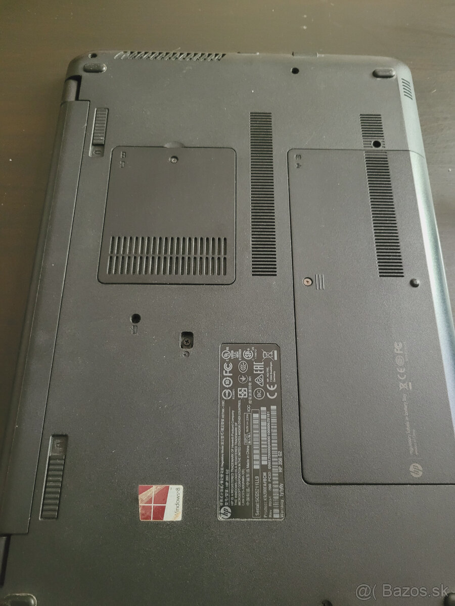 Notebook HP 350 G2 250GB+1TB - 13