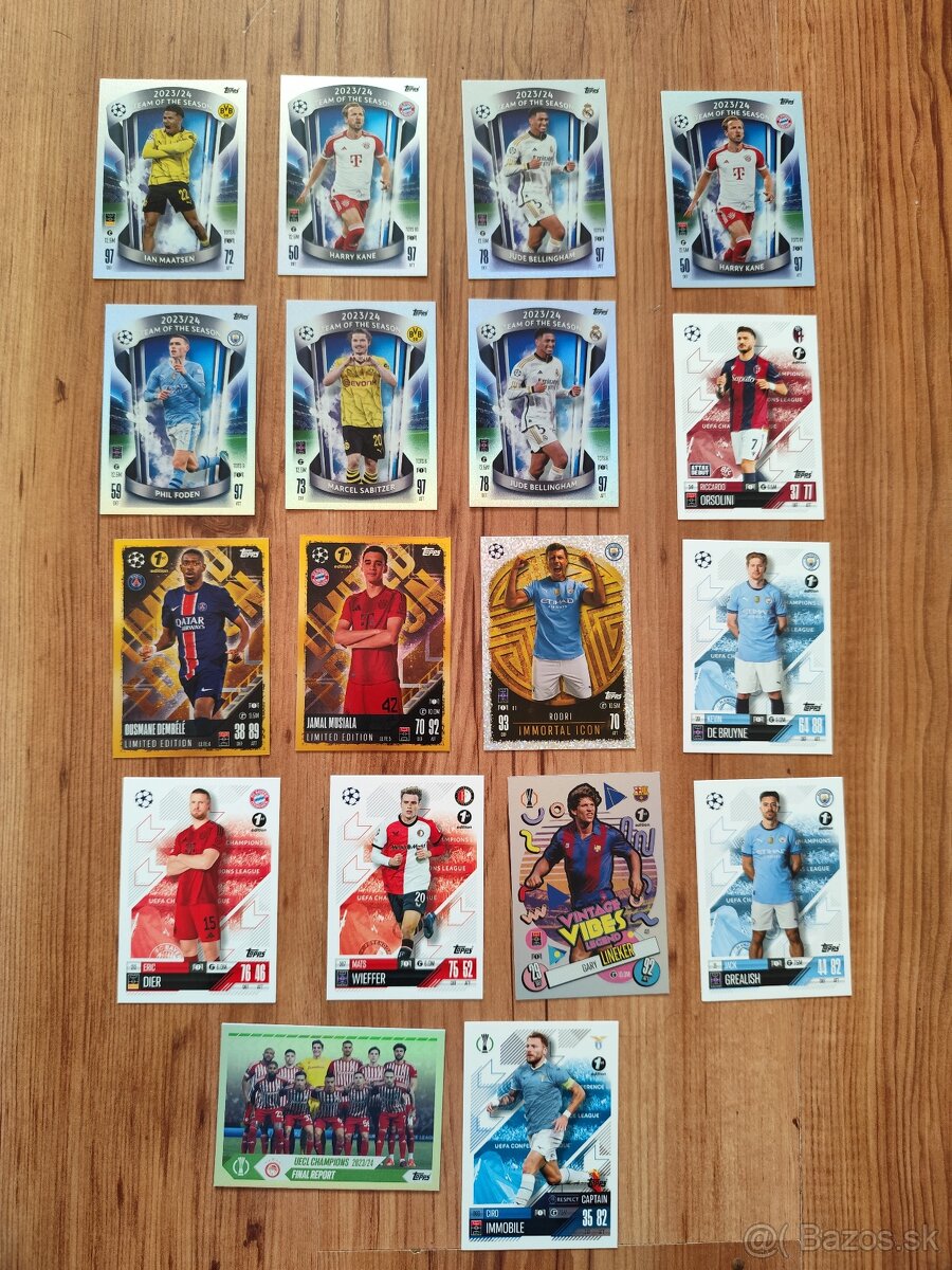 Futbalové kartičky Match Attax 2024/25 - 13
