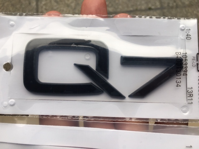 MIX AUDI CIERNE ZNAKY A3 A4 A5 A6 A7 A8 - 13
