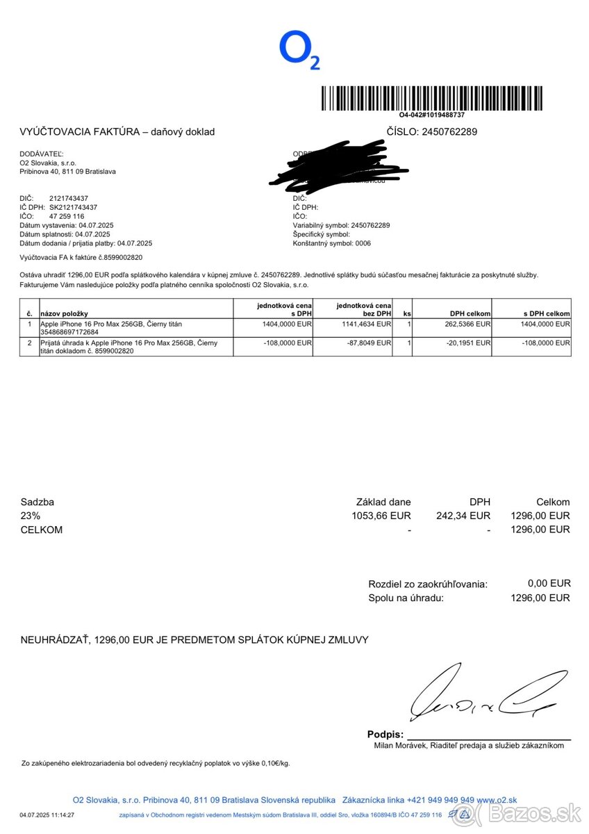 iPhone 16 Pro Max 256 GB záruka 7/2027 - 13