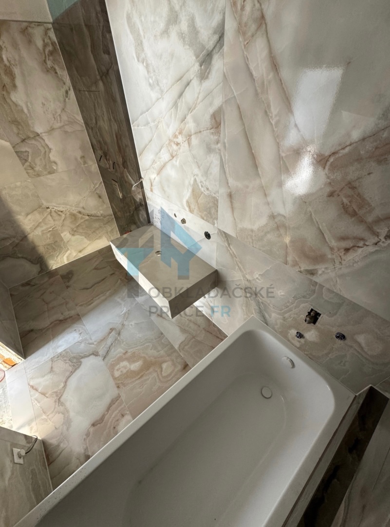 Obkladačské práce obklady dlažby - 13