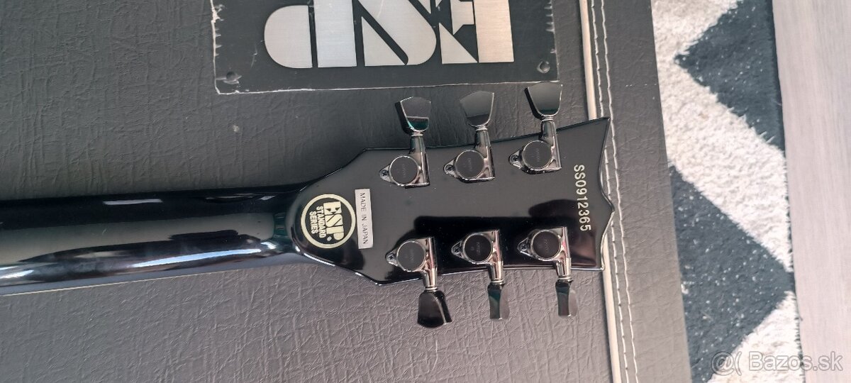 Predám elektrickú gitaru ESP Standard Viper Black 2009 - 13
