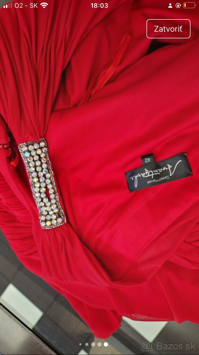 Spoločenské šaty Detlef Mandel Avantgarda L-42 - 13