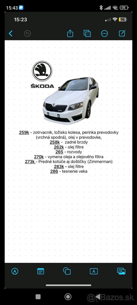 Škoda Octavia 3RS 2.0tdi - 13