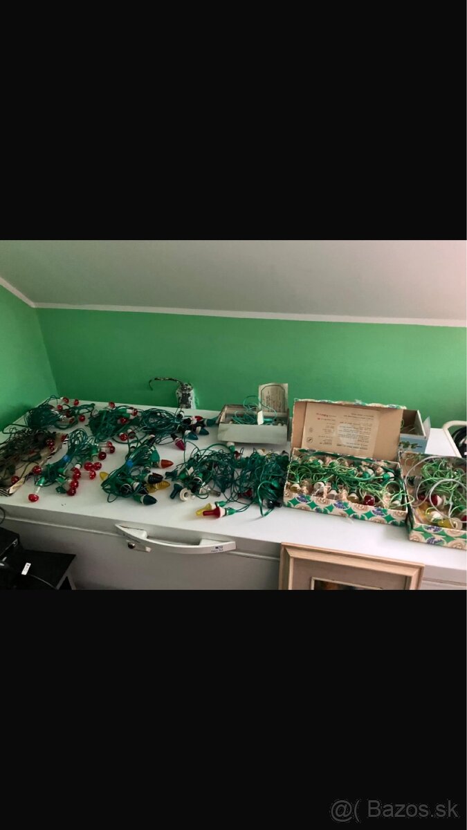 Vianočné svetielka staré - 13