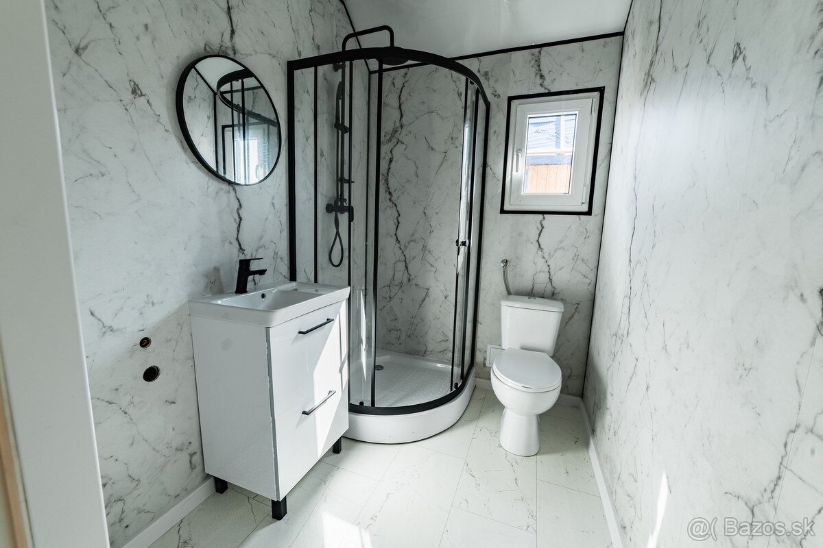 CELOROČNÝ MOBILNÝ DOM V ROZMERE 7x3,5 + 1m terasa - 13